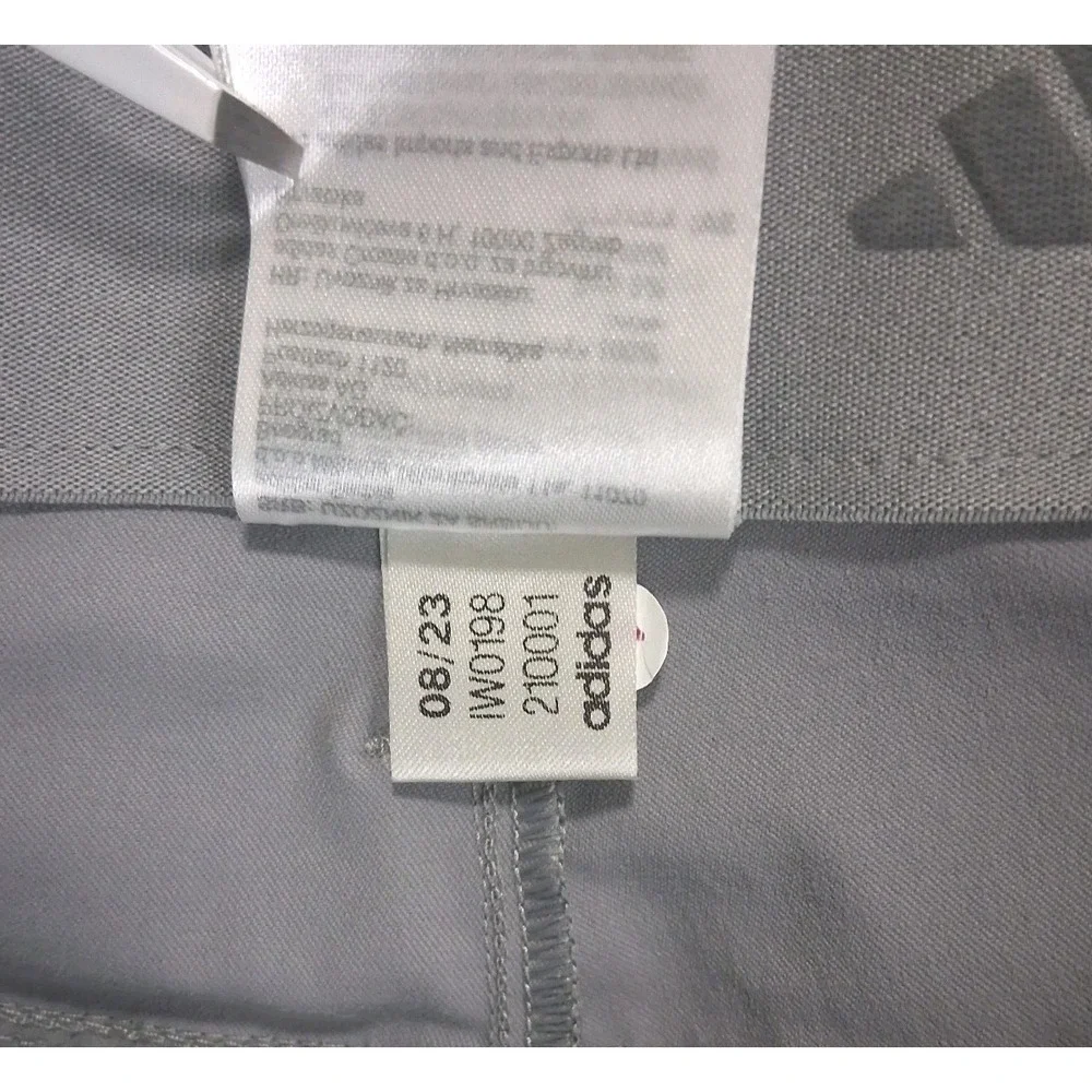 Adidas Mens 38x30 Ultimate365 Performance 5 Pocket Golf Pants Stretch Waist Grey
